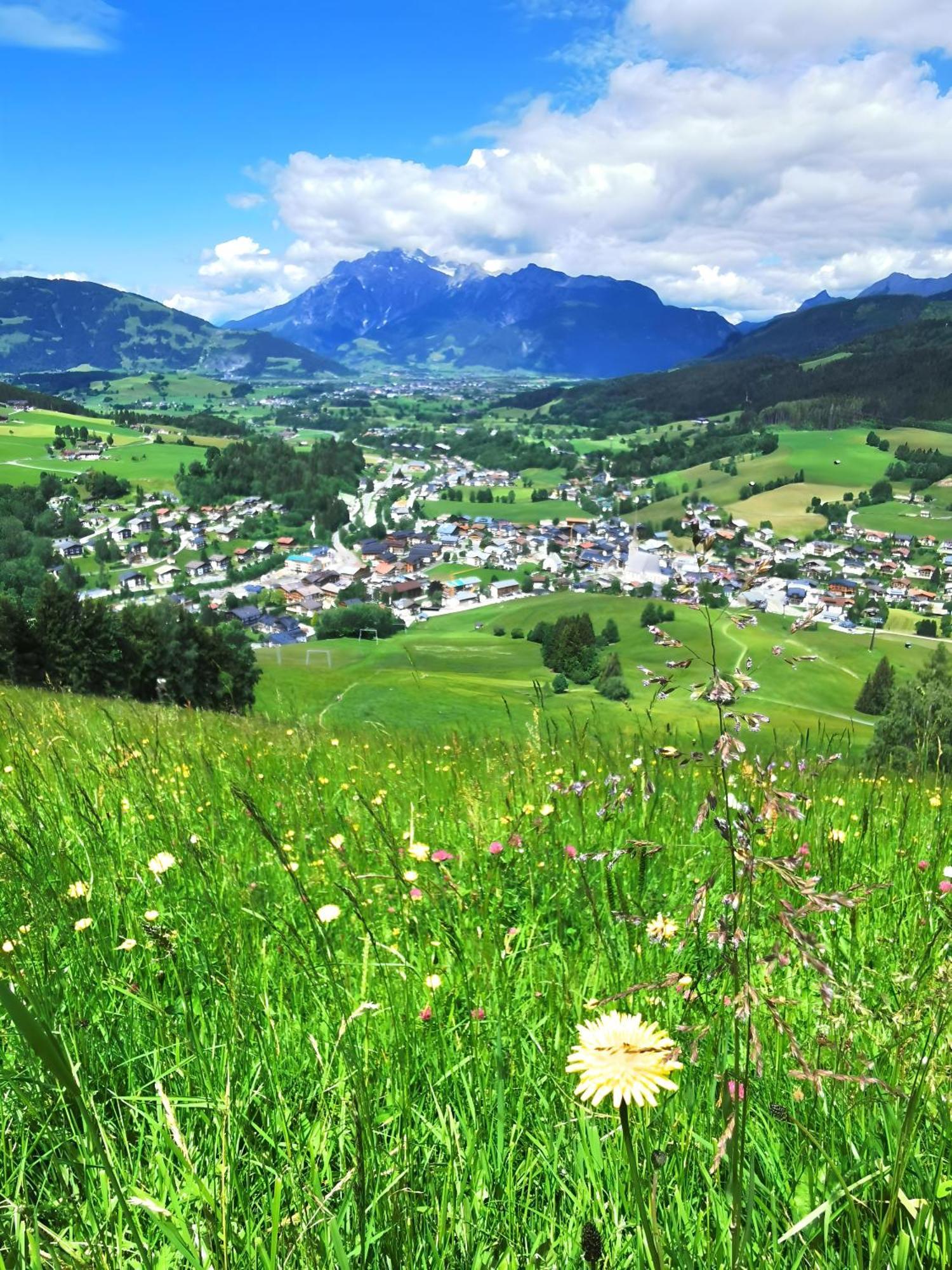 Maria Alm - Cozy & Modern Apartment Mountain View ザールフェルデン・アム・シュタイナーネン・メアー エクステリア 写真